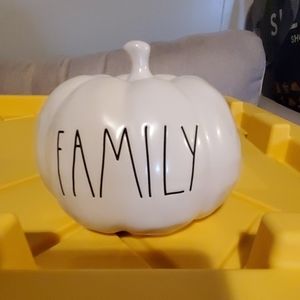Rae Dunn "family" baby pumpkin
